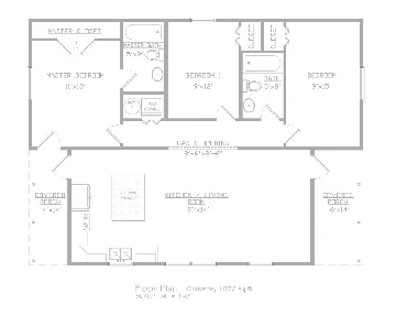 Contemporary 30x40 floorplan 1300x1033