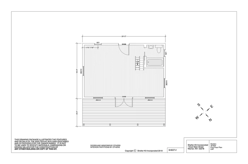 Gordon floor plan
