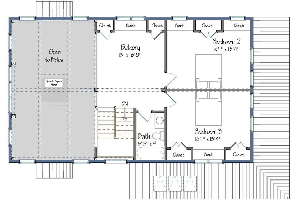 Springfield 2nd Floor Plan