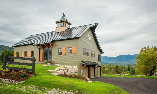 Cabot Barn Side Elevation